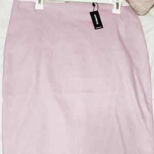 Light Purple Express Pencil Skirt